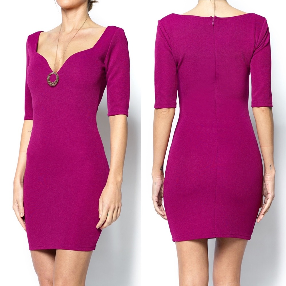 3 For $20 NWT MINKPINK Berry Sweetheart Dress